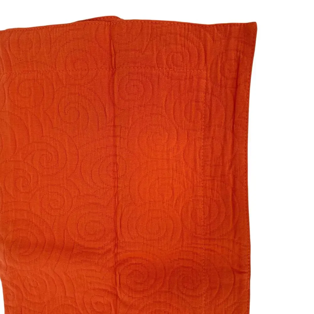 Garnet Hill orange standard pillow case